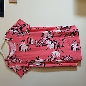 LIZ CLAIBORNE NIGHTSHIRT, SOFT AND BRIGHT, BEAUTIFUL COLORS, SZ L